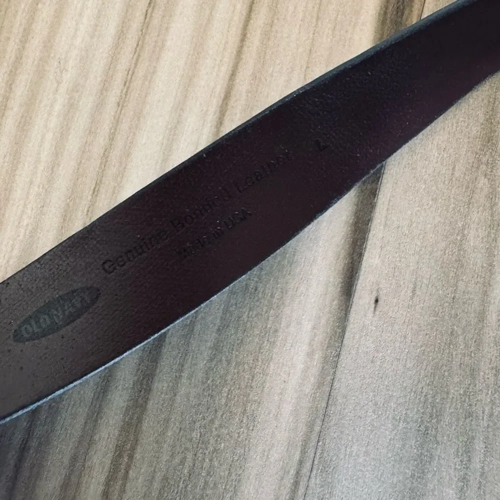 Old Navy Brown Leather Boys Belt Large